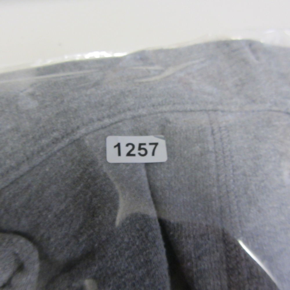 Hollister Full Zip Cropped Hoodie Womens Medium Grey Solid Long Sleeve Y2K 2000s - Picture 9 of 9